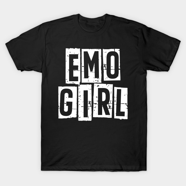 Emo Girl T-Shirt by BDAZ